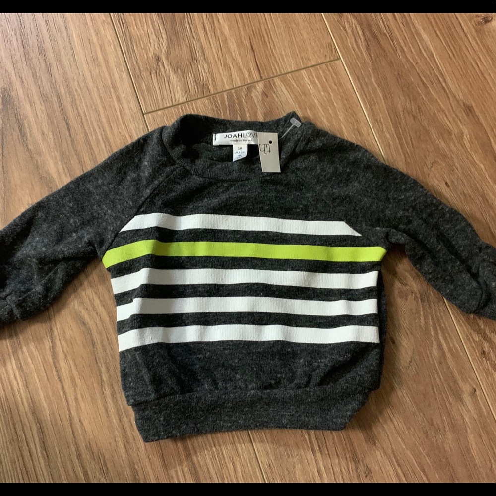New With Tags sweatshirt 0-3 month